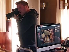 Britt Linn was posing until she decided to get naked and start teasing just for fun