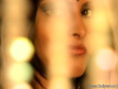 Exotic woman is dancing naked for a man she wants to fuck, more than her husband