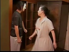 Japanese woman desperately needed a good fuck, although her husband was out of town with his friends